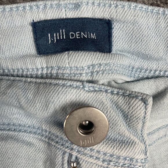J Jill Jeans Womens 6/6P High Rise Cropped Everyday Casual Minimal Comfort Norm - Picture 9 of 11